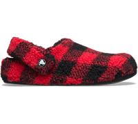 Crocs | Unisex | Classic Buffalo Check Cozzzy Slipper | Hausschuhe | Rot | 38