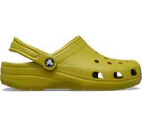 Clog CROCS "Classic Clog", Damen, Gr. 36, senffarben, meadow, Croslite™, Schuhe Clog, Sommerschuh, Schlappen, Hausschuh passt zu Jibbitz (94756101-36) senffarben, meadow