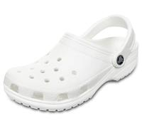 crocs Unisex Classic Clogs, White (10001-100), 42/43 EU