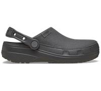 Clog CROCS "Classic Crafted Clog", Damen, Gr. 38, schwarz, Croslite™, Textil, Schuhe Clog, Sommerschuh, Strandschuh, Gartenschuh mit Profillaufsohle (98411707-38) schwarz