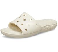 Crocs Unisex Classic Crocs Slide Holzschuh, Bone, 42/43 EU