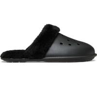 Crocs Classic Fuzz Scuff Hausschuhe schwarz - 38-39