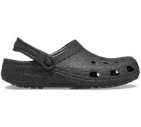 Crocs Classic Glitter Clog Unisex Schwarz Glitzer Größe 38