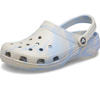 Crocs Unisex Classic Marbled Tie-Dye Clog, Blue Calcite/Multi, 42/43 EU