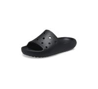 Crocs Unisex Classic Slide V2 Slide, Schwarz, 37/38 EU