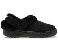 Crocs Hausschuhe Cls Unfurgettable Sueded Clog in Schwarz 42 / 43