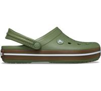 Crocs Crocband Gum Clog Schuhe grün braun - 39-40