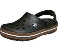 Crocs Clogs Crocband Gum – Unisex Allround, Schwarz, Größe 38-39