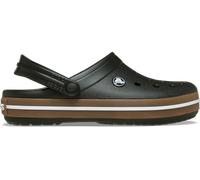 Crocs Clogs Crocband Gum Clog Unisex Schwarz/Braun/Weiß Größe 36-37