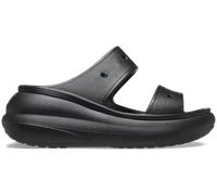 Crocs Unisex Crush Plateau-Sandalen, Schwarz, 33/34 EU