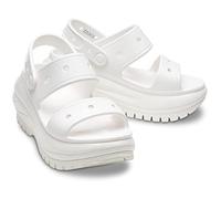 Crocs Unisex, Damen Sandale Classic Mega Crush weiß M7W9