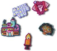 Crocs Unisex-Erwachsene 5-Pack Disney Jibbitz Shoe Charms Schuhanhänger, Encanto