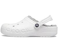 Crocs Unisex Erwachsene Baya Lined Clog Clog, White/Light Grey, 42/43 EU