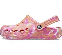 Crocs Unisex Baya Graphic Clog, Papaya marmoriert, 46/47 EU