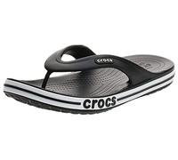 Crocs Unisex Erwachsene Bayaband Flip Flip, Black/White, 46/47 EU