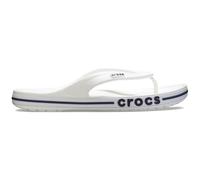 Crocs Unisex Bayaband Flip Flipflop, White Navy, 43/44 EU