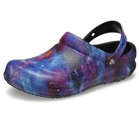 Crocs Unisex Erwachsene Bistro Work Graphic Clog Clog, Black/Black, 37/38 EU