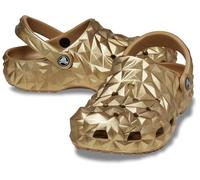 Crocs Unisex-Erwachsene Classic CLS Metallic Geometric Clog Gold