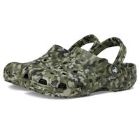 Crocs,Unisex Erwachsene,Classic Confetti Clog,Armeegrün/Mehrfarbig,45-46