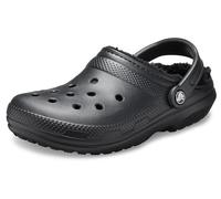 Crocs Unisex Erwachsene Classic Lined Clog Clog, Black/Black, 36/37 EU