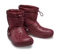 Crocs Unisex Erwachsene Classic Lined Neo Puff Boot Garnet Damen 41-42 Stiefeletten