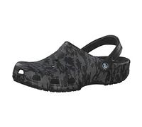 Crocs Unisex-Erwachsene Classic Printed Camo Clogs, Schwarz (Black 001), 43/44 EU