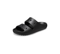 Crocs Unisex Erwachsene Classic Sandal v2 Sandalen, Black, 39/40 EU