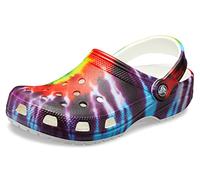 Crocs Unisex Erwachsene Classic Tie-Dye Clogs Clog, Multi, 33/34 EU