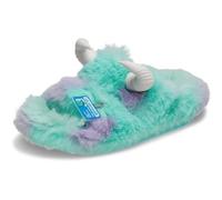 Crocs Unisex-Erwachsene Disney & Pixar Monsters, Inc. Sulley Classic Cozzzy Sandalen, Mehrfarbig/Meereswellen (Ocean Tides), 15 Women/13 Men