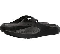 Crocs Unisex Erwachsene LiteRide Flip Flip, Black/Slate Grey, 48/49 EU