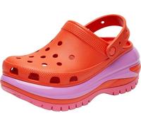Crocs Unisex-Erwachsene Mega Crush Clogs, lava, 9 Women/7 Men