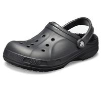 Crocs Unisex Ralen Lined Clog, Black/Black, 3 UK