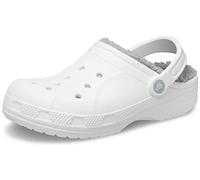 Crocs Unisex Erwachsene Ralen Lined Clog Clog, White/Light Grey, 45/46 EU
