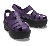 Crocs Unisex-Erwachsene Stomp Fisherman Sandalen mit Absatz, Dark Iris, 36/37 EU