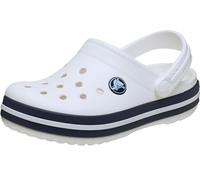 Crocs Unisex Kids, Crocband Clog K, White/Navy, 48 EU Child, Weiß Marineblau, 30/31 EU