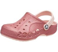 Crocs Unisex Kinder Baya Clog K Holzschuh, Glitter Pink Rose, 38 EU