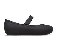 Crocs Unisex Kinder Brooklyn Mary Jane Flat T Flach, Black, 22/23 EU