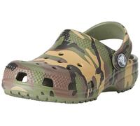 Crocs Unisex Kinder Classic Camouflage Clog T, Armeegrün, Mehrfarbig, 5 UK Child