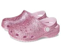 Crocs Unisex Kinder Classic Chunky Glitter Clog T Holzschuh, Pink Milk, 27 EU