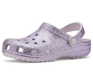 Crocs,Unisex Kinder,Classic Chunky Glitter Clog T,Traubeneis,23-24