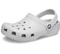 Crocs Sandalen Classic Clog – Kinder Gr. 33-34 (US J2) – Grau/Weiß (Atmosphere)