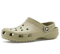 Clog CROCS "Classic K", Jungen, Gr. 30, tac grün, Croslite™, unifarben, Schuhe Clog, Sommerschuh, Hausschuh, Badeschuh mit schwenkbarem Fersenriemchen (81663253-30) tac grün