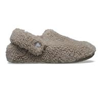 Hausschuh CROCS "Toddler Classic Cozzzy Slipper", Kinder, Gr. 25, braun, Croslite™, Textil, Schuhe, Pantoffel, Clog mit Riemen (99995236-25) braun