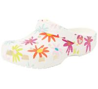 Crocs Unisex Kinder Classic Crafted Daisy Clog K Clog, Chalk, 29/30 EU