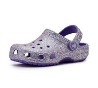 Crocs Unisex Kinder Classic Fantasy Glitter Clog T Holzschuh, Purple, 24/25 EU