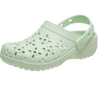Crocs Unisex Kinder Classic Floral Cut Out Clog T Clog, Jade Tint, 27/28 EU