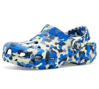 Crocs,Unisex Kinder,Classic Glow Confetti Clog T,Leuchtlicht/Mehrfarbig,25-26