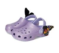 Crocs Unisex Kinder Classic IAM Butterfly Clog T Clog, Mystic Purple, 19/20 EU