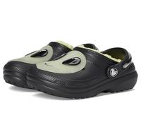 Crocs Unisex Kinder Classic Lined Alien Clog T Clog, Black, 24/25 EU