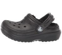 Crocs Unisex Kinder Classic Lined Clog K Clog, Black/Black, 29/30 EU